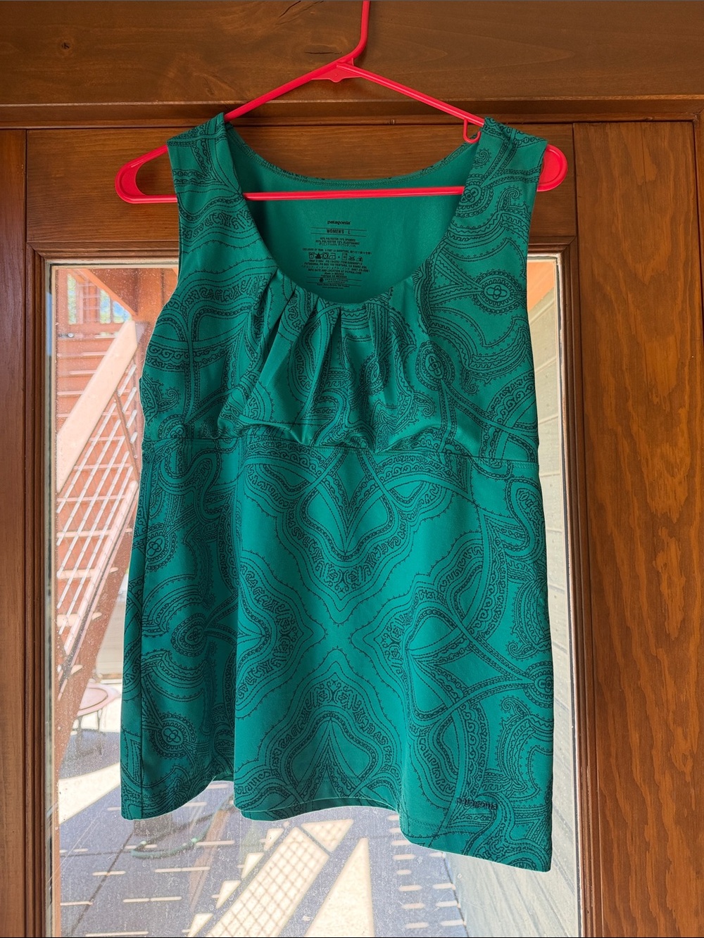 Patagonia Bandha Ruched Tank Top Blouse